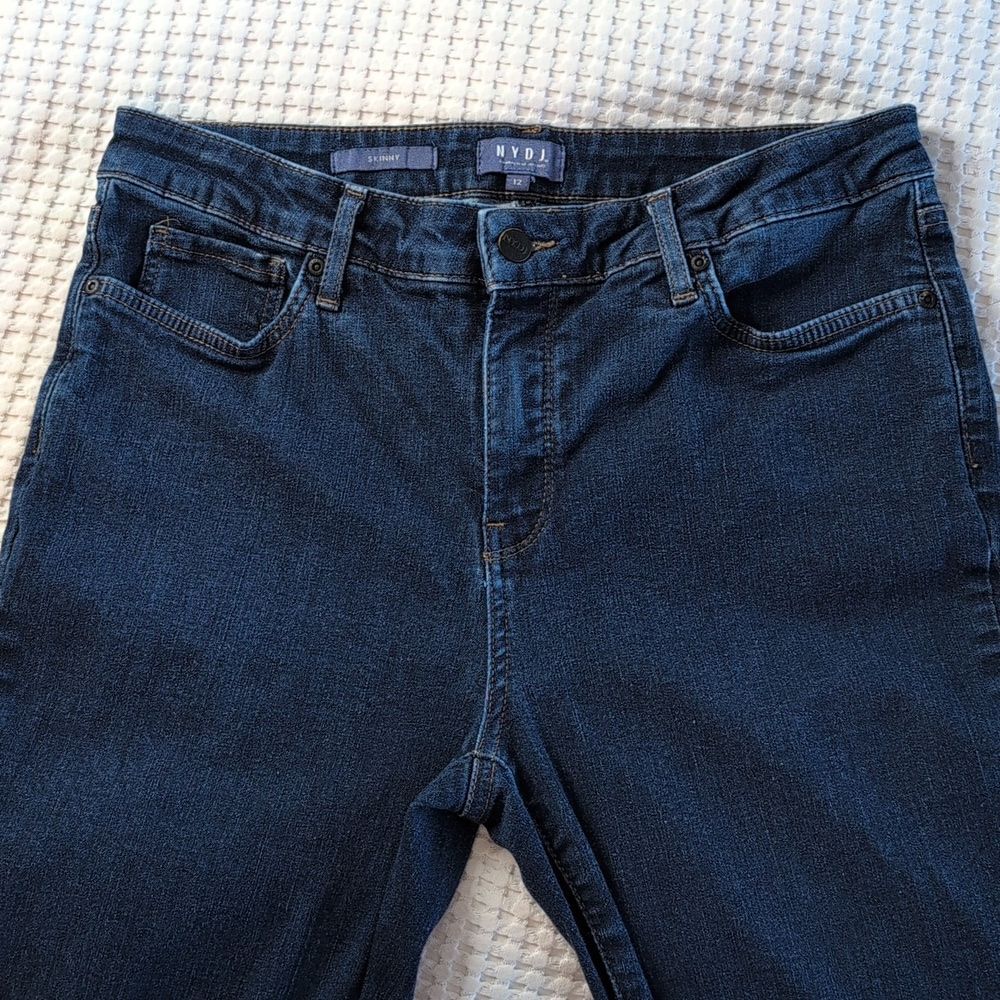 NYDJ Dark Blue Skinny Jeans